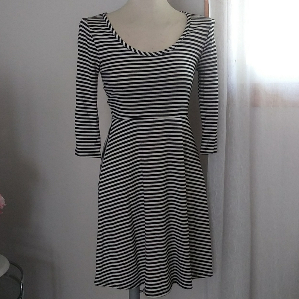 Pinstripe dress